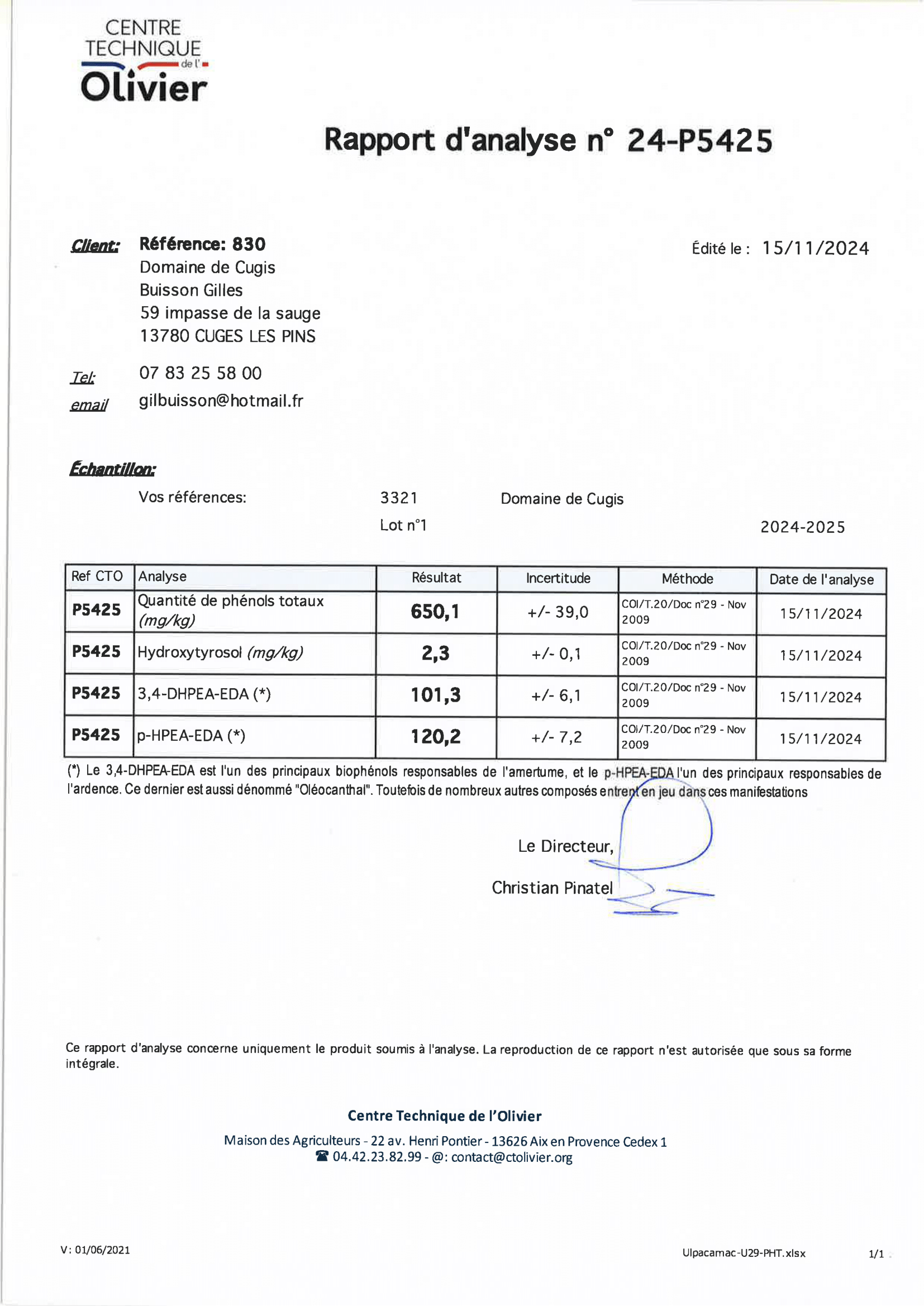 Certificate 23