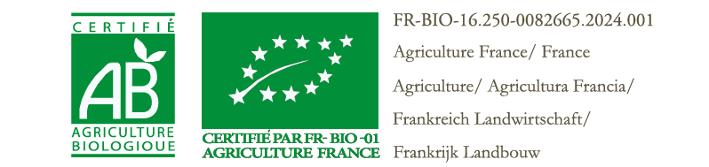 Agriculture Biologique - Certified Organic